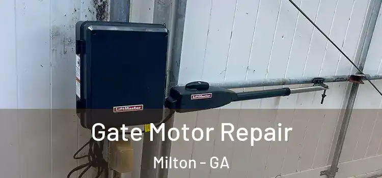 Gate Motor Repair Milton - GA