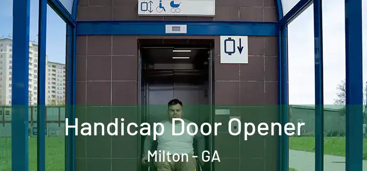 Handicap Door Opener Milton - GA