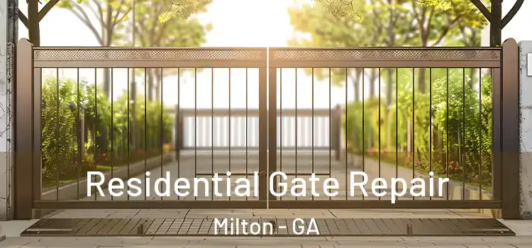 Residential Gate Repair Milton - GA